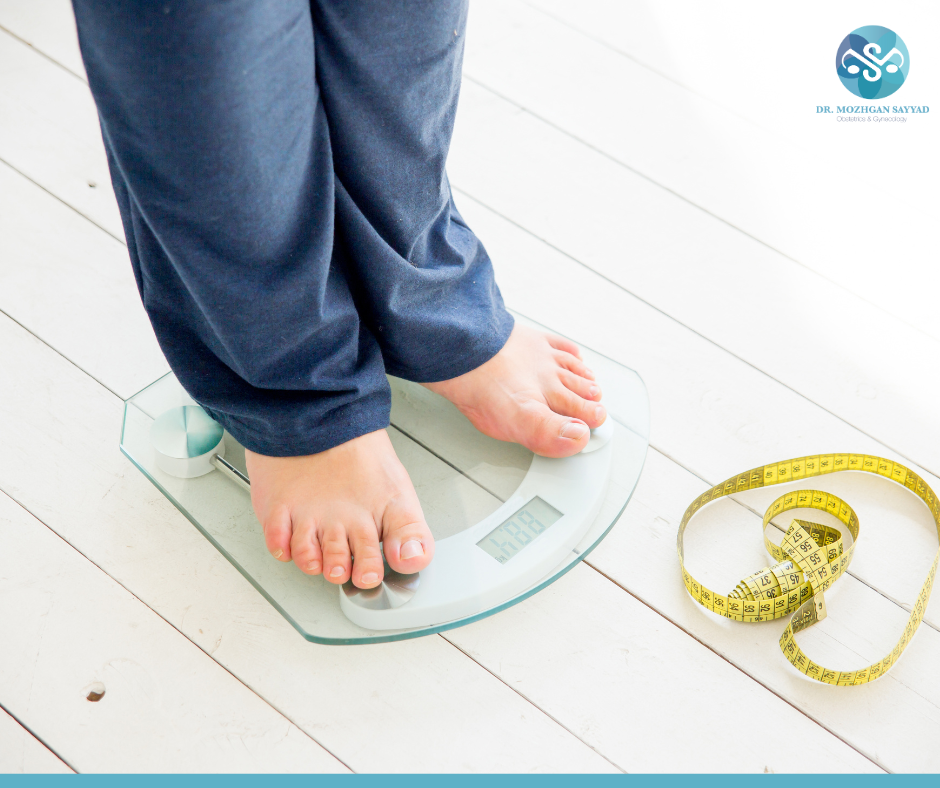 Woman Stepping on Scale - Diet and Exercise for Menopause | Menopause | Diet During Menopause | Foods to Avoid During Menopause | Natural Ways to Manage Menopause 