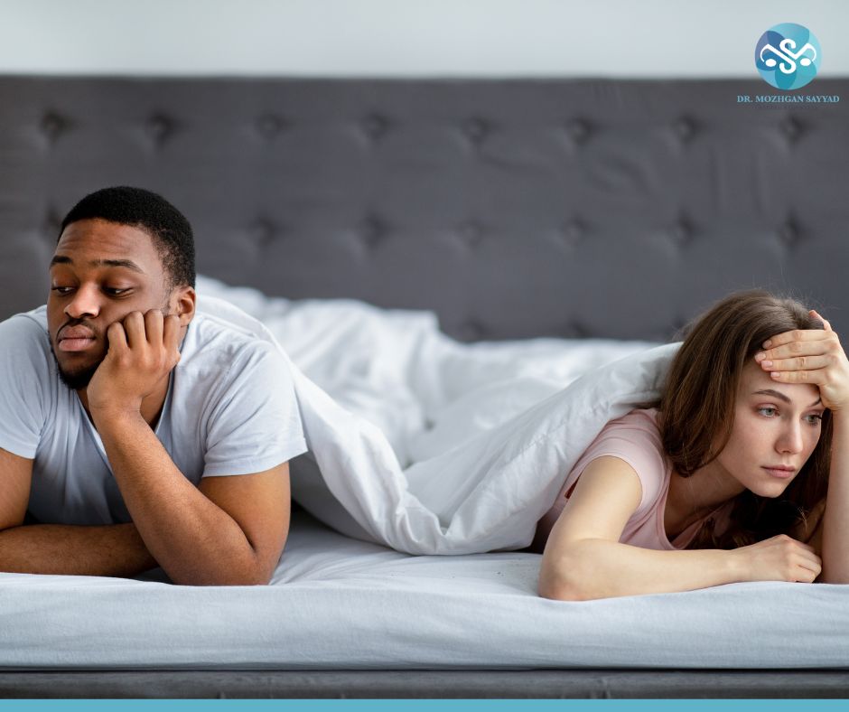Couple by the bed - Treat Female Sexual Dysfunction | Sexual Dysfunction | Sexual Dysfunction in Women | FSD | Natural Treatment for FSD | Natural Treatment for Female Sexual Dysfunction | Natural Treatment for Sexual Dysfunction 